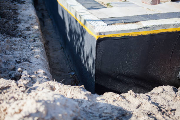 Professional Wet Basement Repair technician working in Monticello, WI